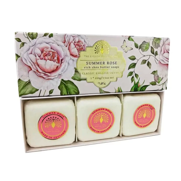 The English Soap Company Hand Care Gift Set - Summer Rose