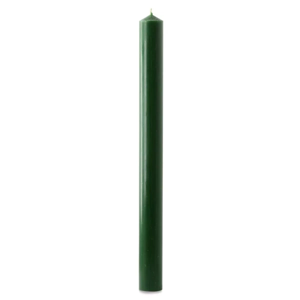 Charles Farris 10" Dinner Candle - Forest Green
