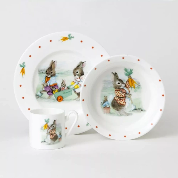 Roy Kirkham Baby Gift Set - Bunnies