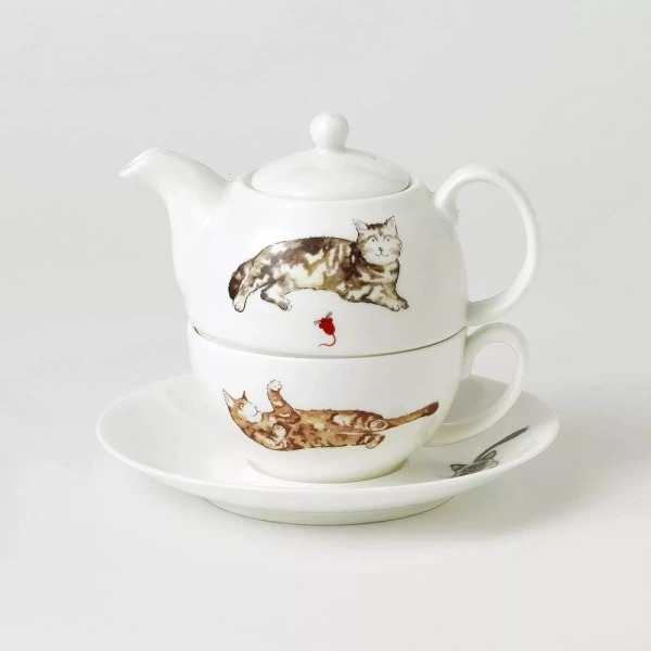 Roy Kirkham Tea For One - Cats
