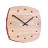 On The Dot Wall Clock - Oriental Red