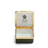 Dogs Leave Pawprints On Your Heart Enamel Box