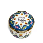 Happy Birthday Enamel Box