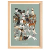 Dog Days Framed Fine Art Print