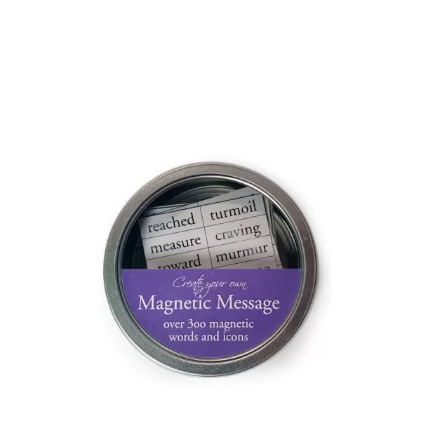 Magnetic Words Tin