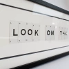 Always Look On The Bright Side Framed Playing Cards Coat Hook