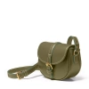 Cardington Mini Sage Leather Crossbody Bag