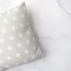 Nordic Star Grey Linen Cushion