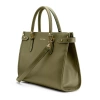 Kimbolton Sage Leather Handbag