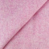 Herringbone Pale Pink Pure New Wool Throw