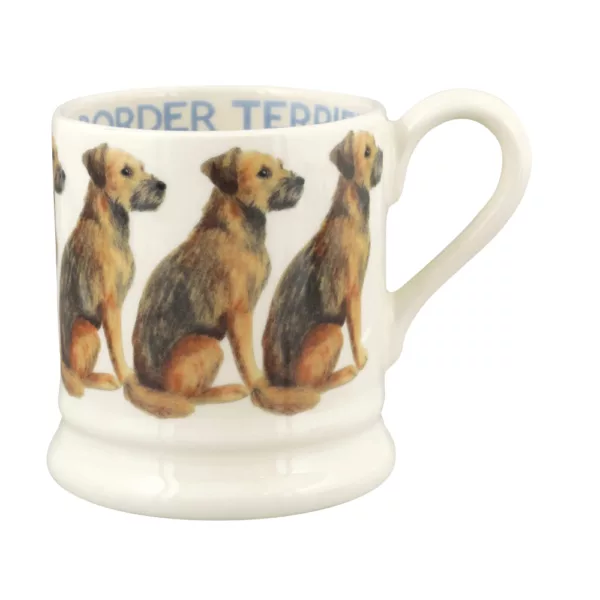 Border Terrier 1/2 Pint Mug