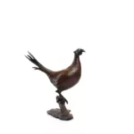 Pheasant Bronze Sculpture