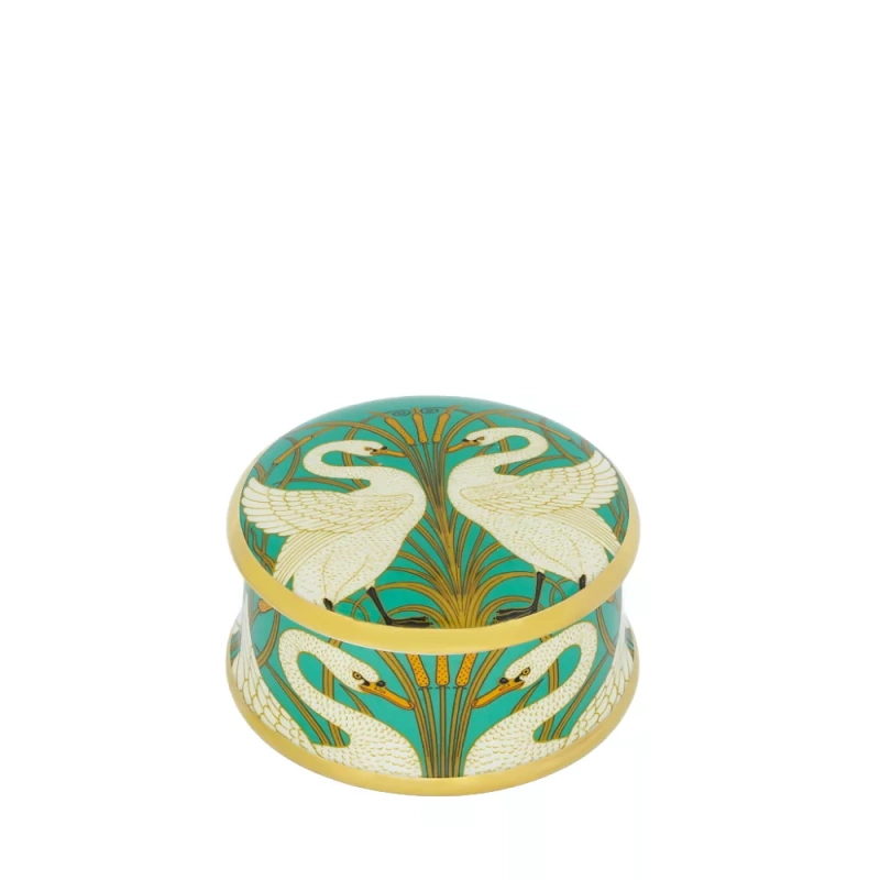 Walter Crane Swan Trinket Box