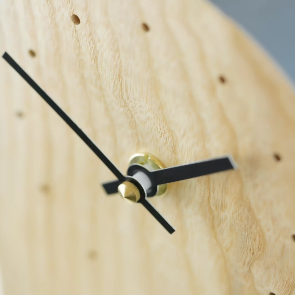 Milestone Grey Mantle Clock