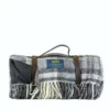 Cottage Grey Pure Wool Picnic Rug