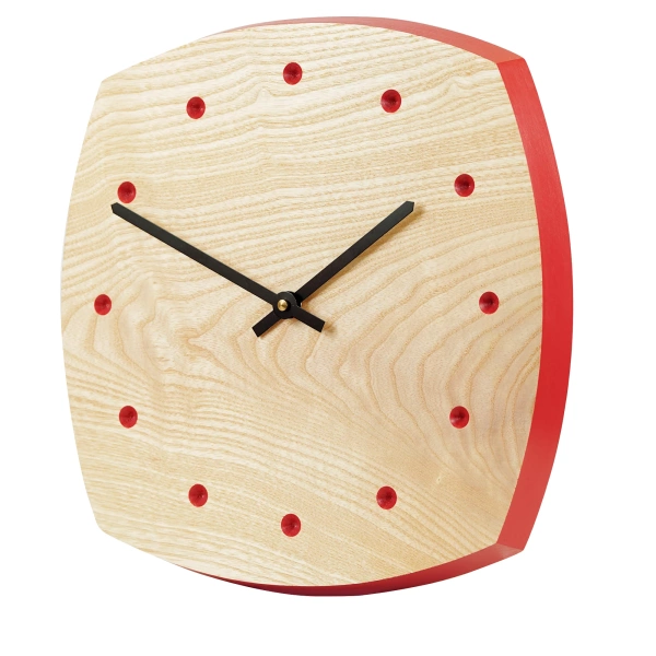 On The Dot Oriental Red Wall Clock