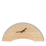 Cloudy Wood Mantel Clock