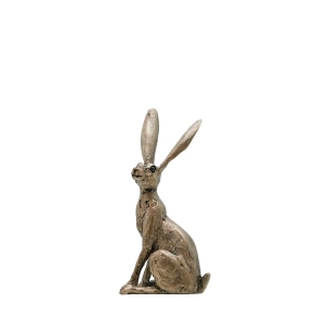 Jaz Miniature Hare Bronze Resin Sculpture
