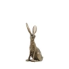 Jaz Miniature Hare Bronze Resin Sculpture