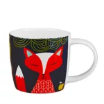 Black Foxy Folkland Mug