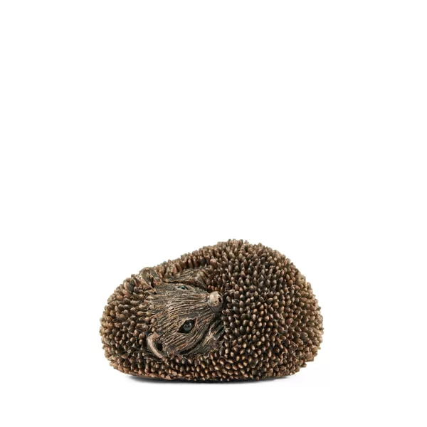 Baby Hedgehog Zippo Bronze Resin Sculpture