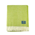Mawes Pure Wool Throw Willow Green