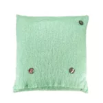 Marylebone Green Mohair Cushion