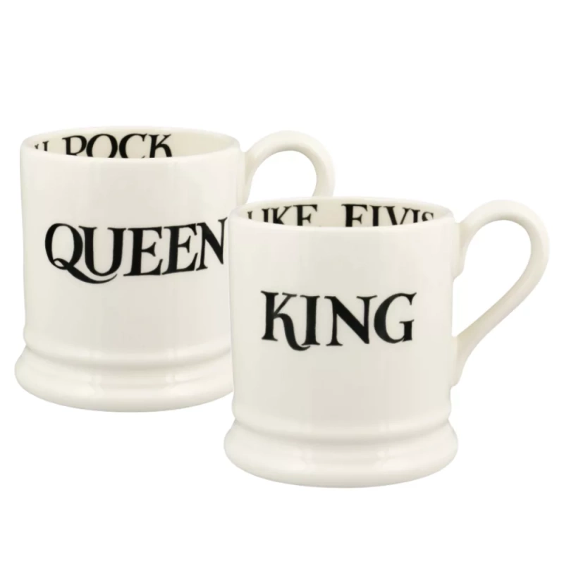 King & Queen Mug Set