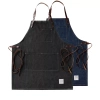 Denim And Leather Indigo Street Apron