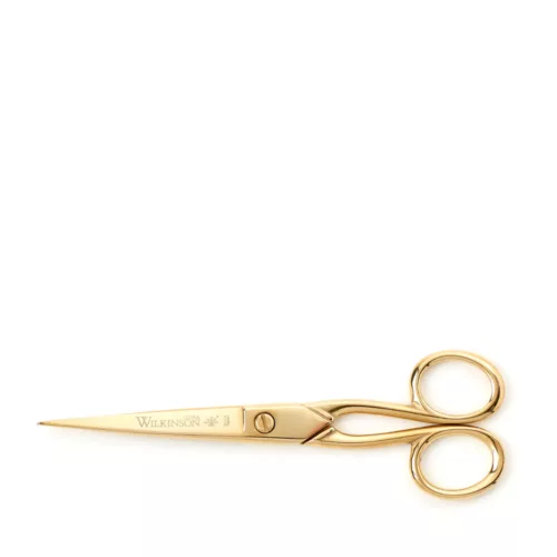 7" Wilkinson Gold Paper Scissors