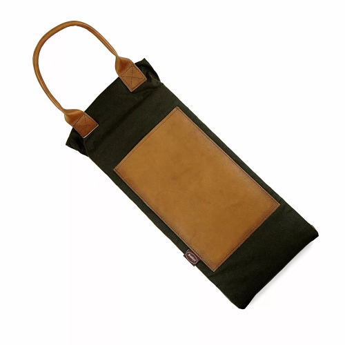 Waxed Cotton & Leather Gardening Kneeler Heritage Brown