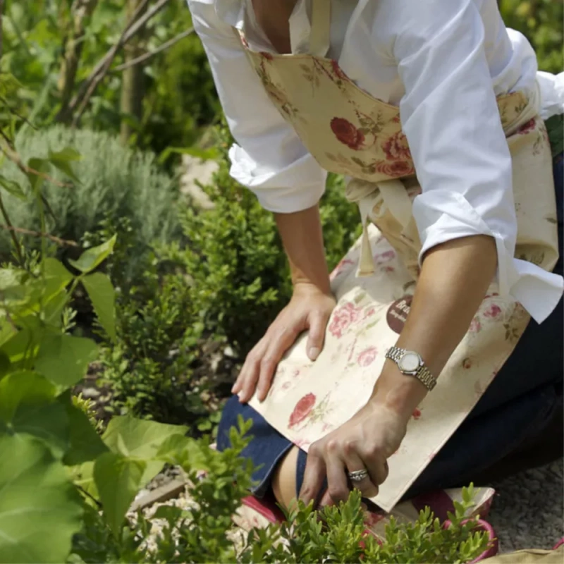 Floral Pink Waterproof Padded Gardening Kneeler