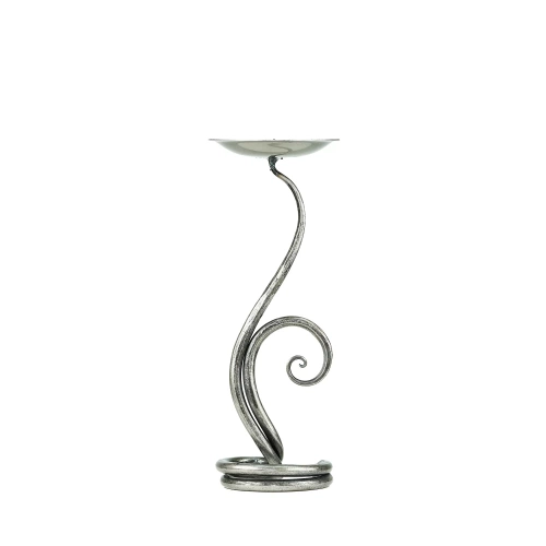 Fern Hand Forged Candlestick