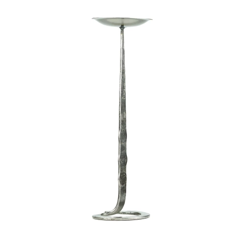 Heart Hand Forged Candlestick