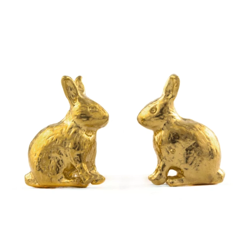 Sitting Bunny Stud Earrings