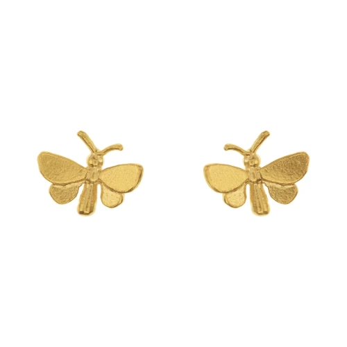 Tiny Butterfly Stud Earrings
