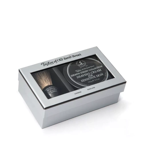 Pure Badger Shaving Brush And Jermyn Street Shaving Cream Gift Box