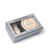 Pure Badger Shaving Brush And Sandalwood Shaving Cream Gift Box