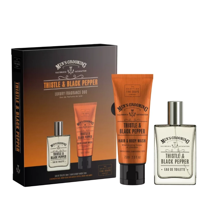 Thistle & Black Pepper Luxury Fragrance Duo Gift Set
