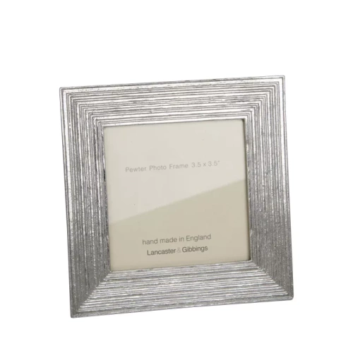 Torcross Pewter Picture Frame 3.5"x3.5"