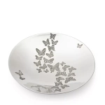 Butterfly Pewter Decorative Bowl