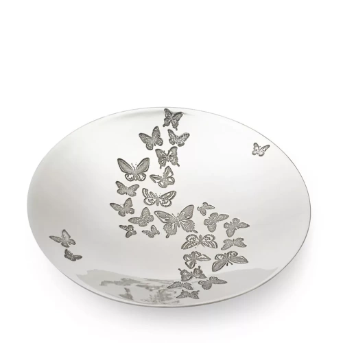 Butterfly Pewter Decorative Bowl