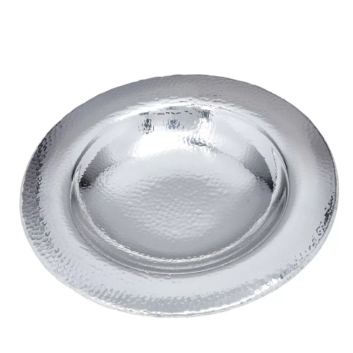 Hammered Pewter Decorative Bowl