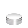 Plain Round Pewter Trinket Box