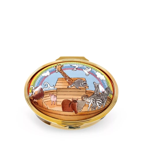 Noahs Ark All Aboard Enamel Box