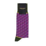Disruption Men's Socks Violet