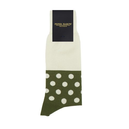 Mayfair Men's Socks Cream