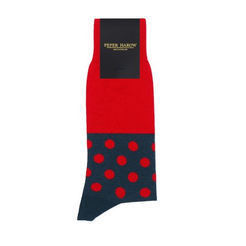 Mayfair Men's Socks Scarlet