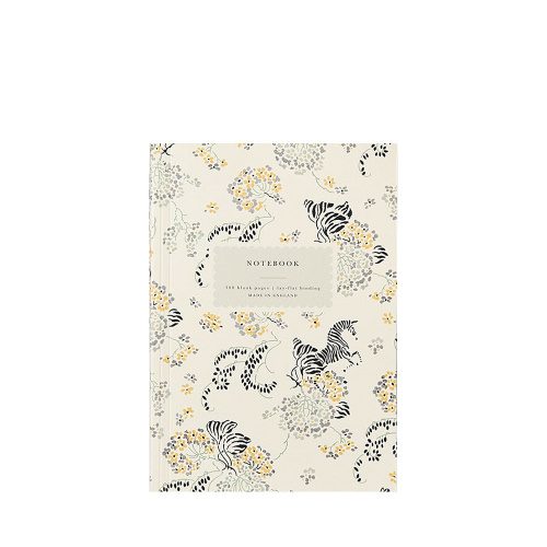 Curious Zebra Lay Flat A5 Notebook