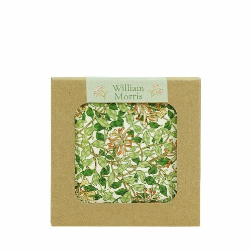 William Morris Honeysuckle Coaster Set Of 4